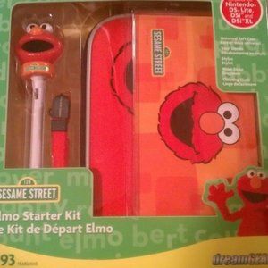 Dreamgear Sesame Street Elmo Starter Kit For Nintendo DS Lite, DSI & DSI XL Nice